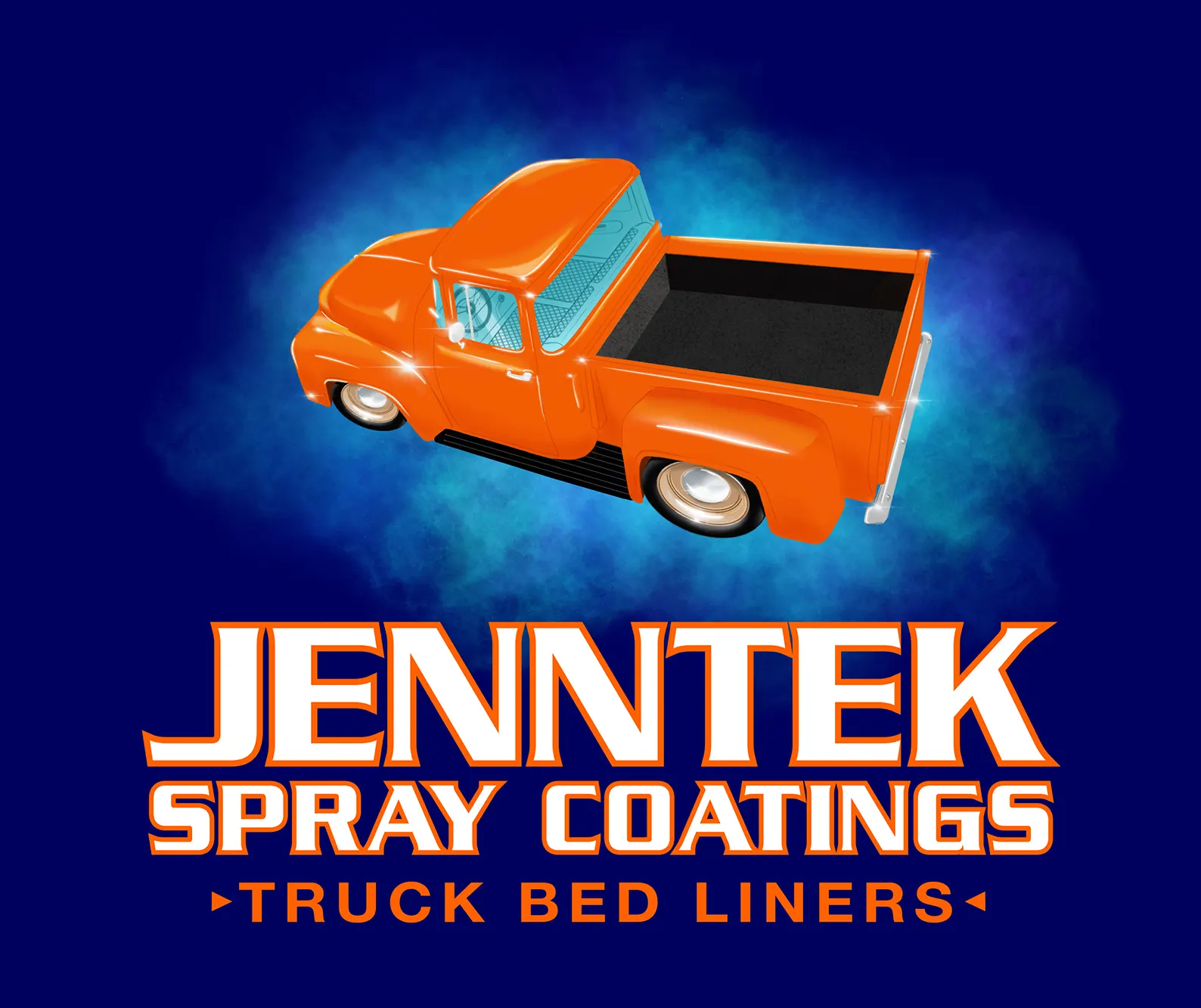 JennTek Spray Coatings truck bed liners.